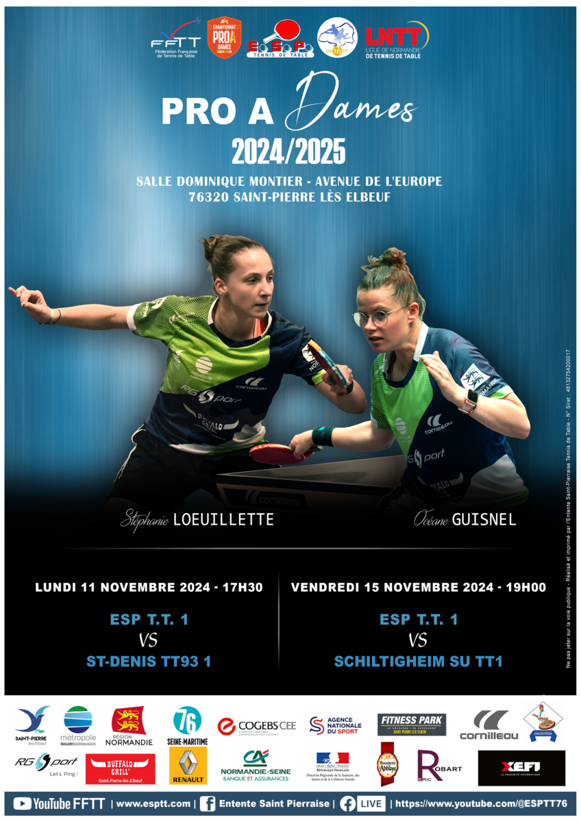 PRO A DAMES J5 et J7