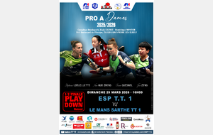 PRO A Dames PLAY OFF  1/2 finale retour