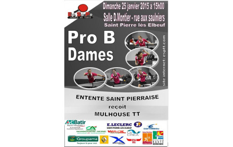 PRO B Dames 1ere journée retour à domicile