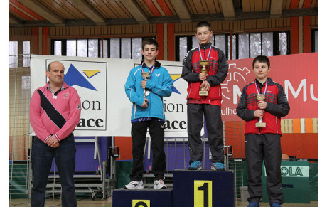 Martin en bronze aux Internationaux jeunes d Alsace