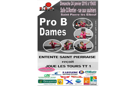 PRO B Dames 1ere journée retour à domicile