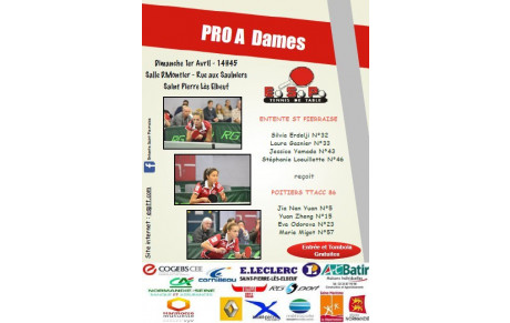 Pro A Dames J11 à domicile