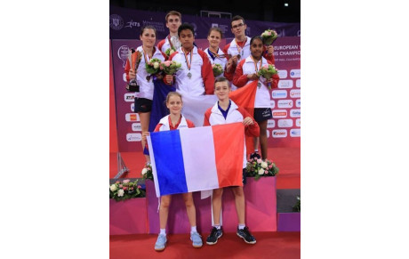 Thibault PORET Champion d'Europe par équipes cadets à Cluj